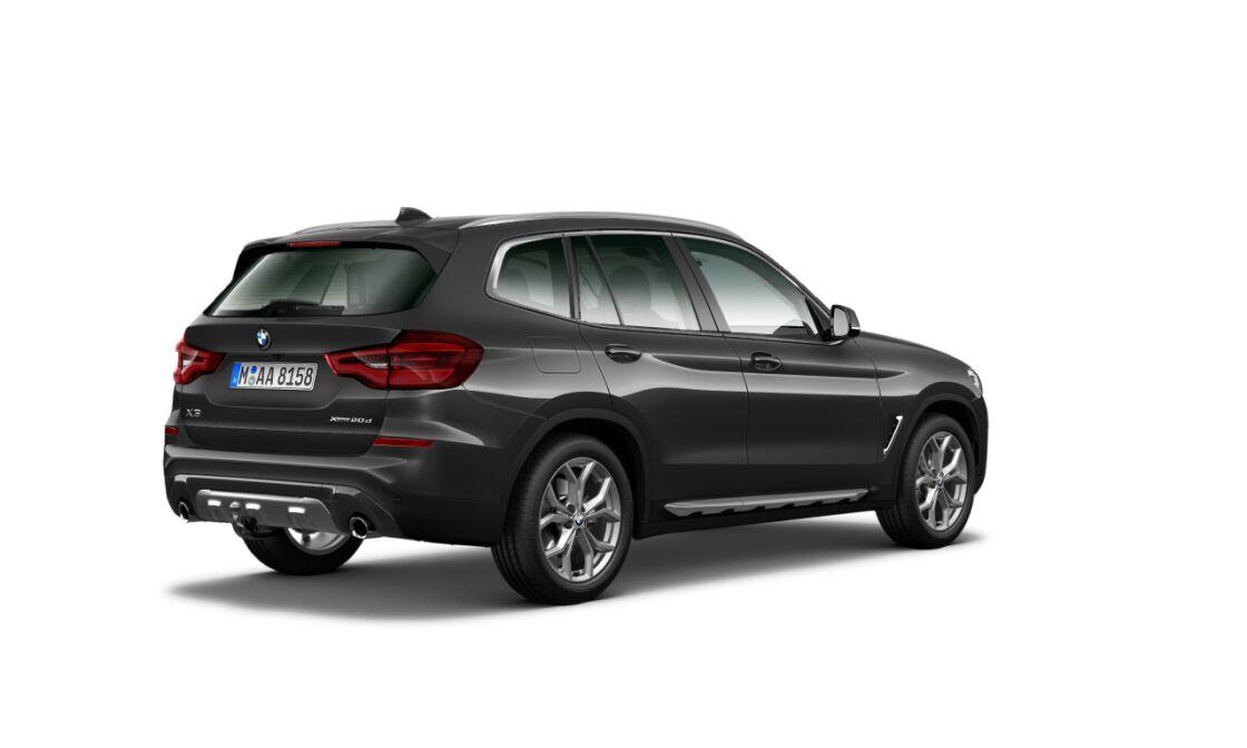 BMW X3 xDrive20d šedá metalíza, nákup online, předváděcí auto skladem, sleva